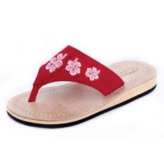 Mädchen Sandale mit Echt-Leder Gr.31/32 Rot