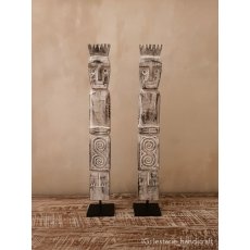Mahagoni Sumba Figuren Set 48cm