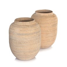 Rattan Vase